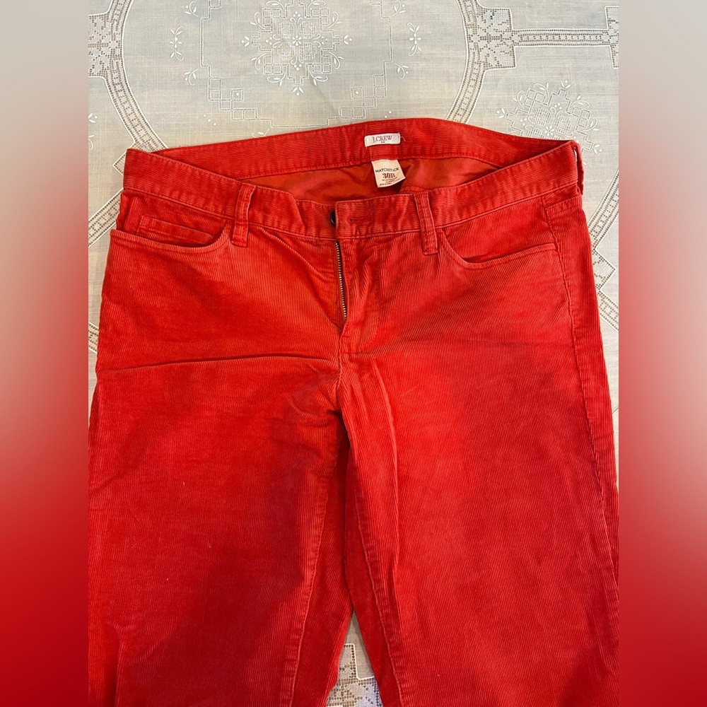 JCrew Matchstick Corduroy Pants, Size 30R. - Picture 4 of 6